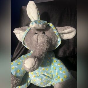 easter bunny elephant stuffed animal